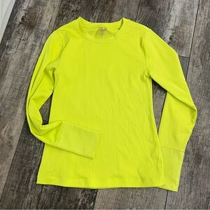 Calia | long sleeved ribbed top